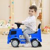 Infans Kids Ride On Push Police Car Licensed Mercedes Benz Push and Ride Racer - 4 of 4