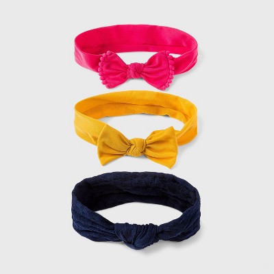 Baby Girls' 3pk Texture Headband Set - Cat & Jack™