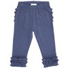 RuffleButts Baby/Toddler Girls Ruffle Leggings with Signature Rear Ruffles - 2 of 4