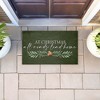 Stupell Industries All Roads Lead Home Christmas Printed Outdoor Door Mat, design by Kim Allen, 18"x30" - 4 of 4