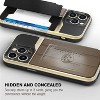Vena vCommute for Apple iPhone 14 Pro Max Wallet Case, Leather Flip Cover with Card Slot and Kickstand - 4 of 4