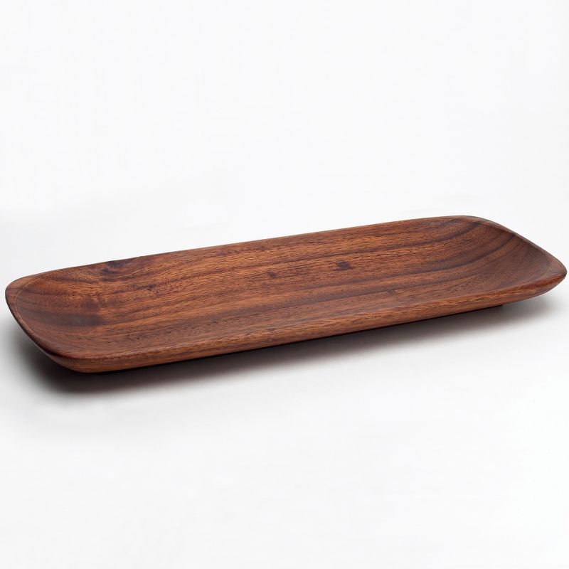 Noritake Kona Wood Rectangular Platter, 2 of 4