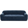 85.8" Chenille Tufted 3-Seater Sofa with Full Sponge Compression, Pocket Spring Support - 3 of 4