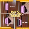 HANPURE Home Security Door Reinforcement Lock: Metal Door Locks for Front Door Locks for Kids Safety Child Proof Door Latch for Top Flip Extra Lock - 4 of 4