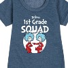 - Dr. Seuss - 1st Grade Squad Thing 1 and Thing 2 Graphic Short Sleeve Fleece Dress - 2 of 4