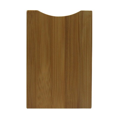 Eco-Friendly Bamboo Square Utensil Holder, 5x7 Inches