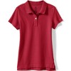 Lands' End School Uniform Kids Short Sleeve Feminine Fit Mesh Polo Shirt - 2 of 3