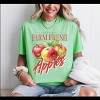 Simply Sage Market Farm Fresh Apples Watercolor Garment Dyed Tee - 2 of 4