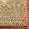 Natural Fiber Basket Weave  NF114 Power Loomed Indoor Rugs - Safavieh - 3 of 4