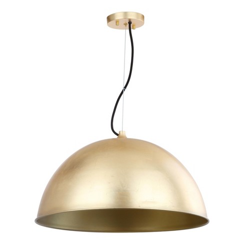 Archer Dome 21 Adjustable Pendant Gold Leaf Safavieh