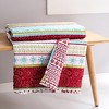 Comet & Cupid Holiday Quilted Throw Green - Merry & Bright - 3 of 4