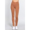 Slickblue Mid-Rise Ponte Pants, Seagull Shaped Design, Elastic Waist, Skinny Fit, Color Options, Size S-L - 2 of 4