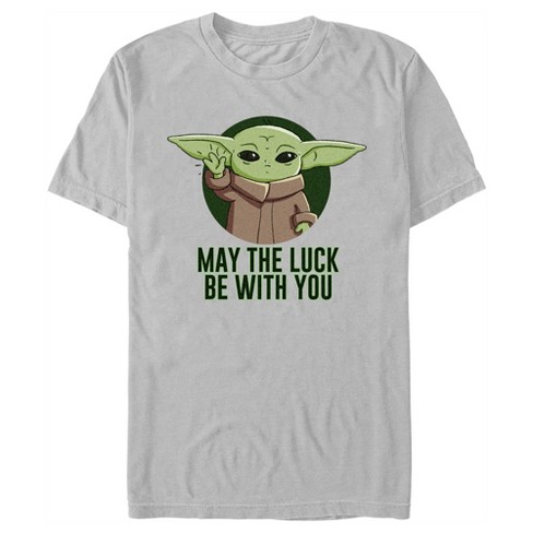 Men's Star Wars: The Mandalorian St. Patrick's Day Grogu May The Luck ...