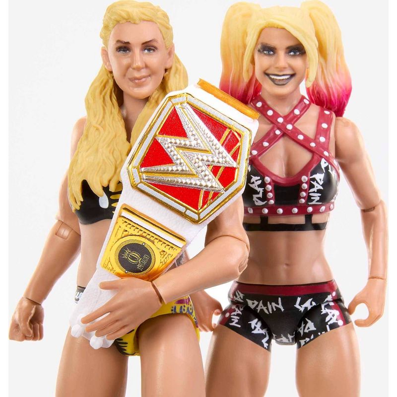 WWE Charlotte Flair vs Alexa Bliss Championship Showdown Figure 2pk, 2 of 7