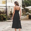 Women's Chic Polka Dot Maxi Dress with Cutout Detail - Cupshe - 2 of 4