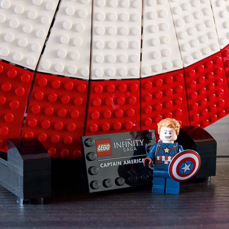 LEGO Marvel Captain America&#39;s Shield Building Model Kit 76262, 6 of 10