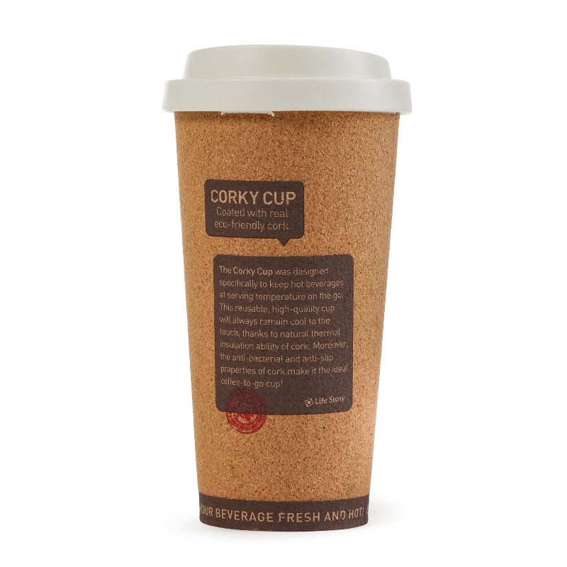 Corky Cup Life Story  16 oz Reusable Insulated Travel Mug (8 Pack), 4 of 7
