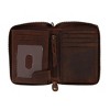 CTM Men's Bifold Zip Around Chain Wallet with Interior Zip - 4 of 4