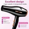 Morfone 12-piece multi-functional hair dryer set, capable of quickly drying hair - compact and portable, suitable for the whole family - gift set. - 3 of 4