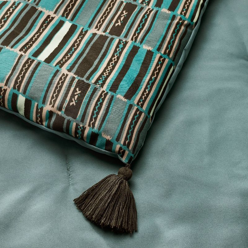 Jungalow Sun in the Water Comforter & Sham Set Teal - Opalhouse™ designed with Jungalow™, 4 of 7