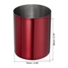 Unique Bargains Desk Stainless Steel Pencil Pen Holders Cup Makeup Brush Holder 1 Pc - 2 of 4