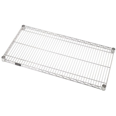 Quantum Storage Systems Wire Shelf, 42"W X 14"D, 600 - 800 Lb. Capacity, Chrome Plated Finish, Nsf - image 1 of 2