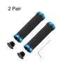Unique Bargains Non-Slip Mushroom Double Lock-on Bike Handlebar Grips 5.12" 2 Pairs with Hex Wrench - 3 of 4