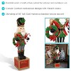 Sunnydaze Resin Karl the Christmas Nutcracker Holiday Decorative Statue - 48" - 2 of 4