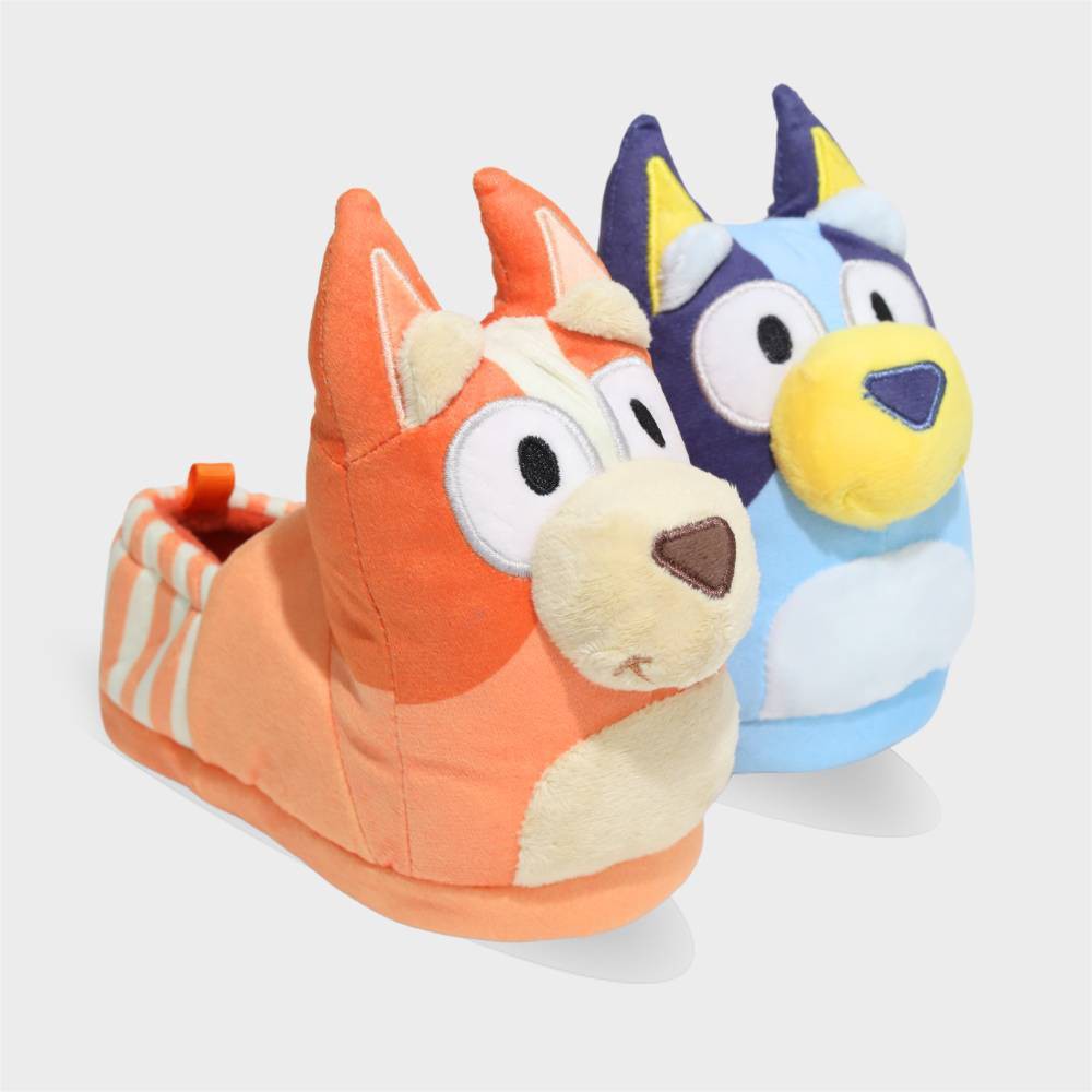 Bluey & Bingo Toddler 3D Head Slippers