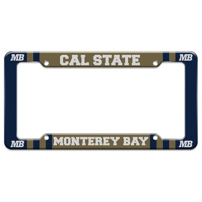 California State University Monterey Bay Logo License Plate Tag Frame