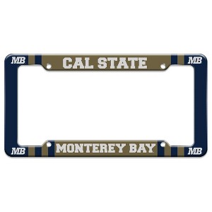 California State University Monterey Bay Logo License Plate Tag Frame - 1 of 4