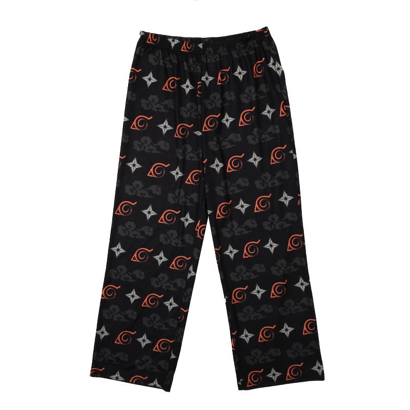 Youth Boys' Naruto Sleepwear Set - Cuffed Long-Sleeve Shirt and Sleep Pants, 3 of 5
