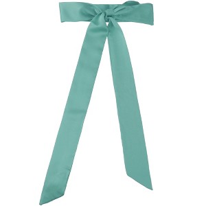 Allegra K Women's Skinny Solid Color Long Scarves Neckerchief 77.17" X1.97" - 1 of 4