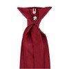 CTM Men's Solid Clip On Tie - 3 of 3