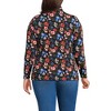 Lands' End Women's Lightweight Jersey Skimming Long Sleeve Turtleneck - 2 of 3