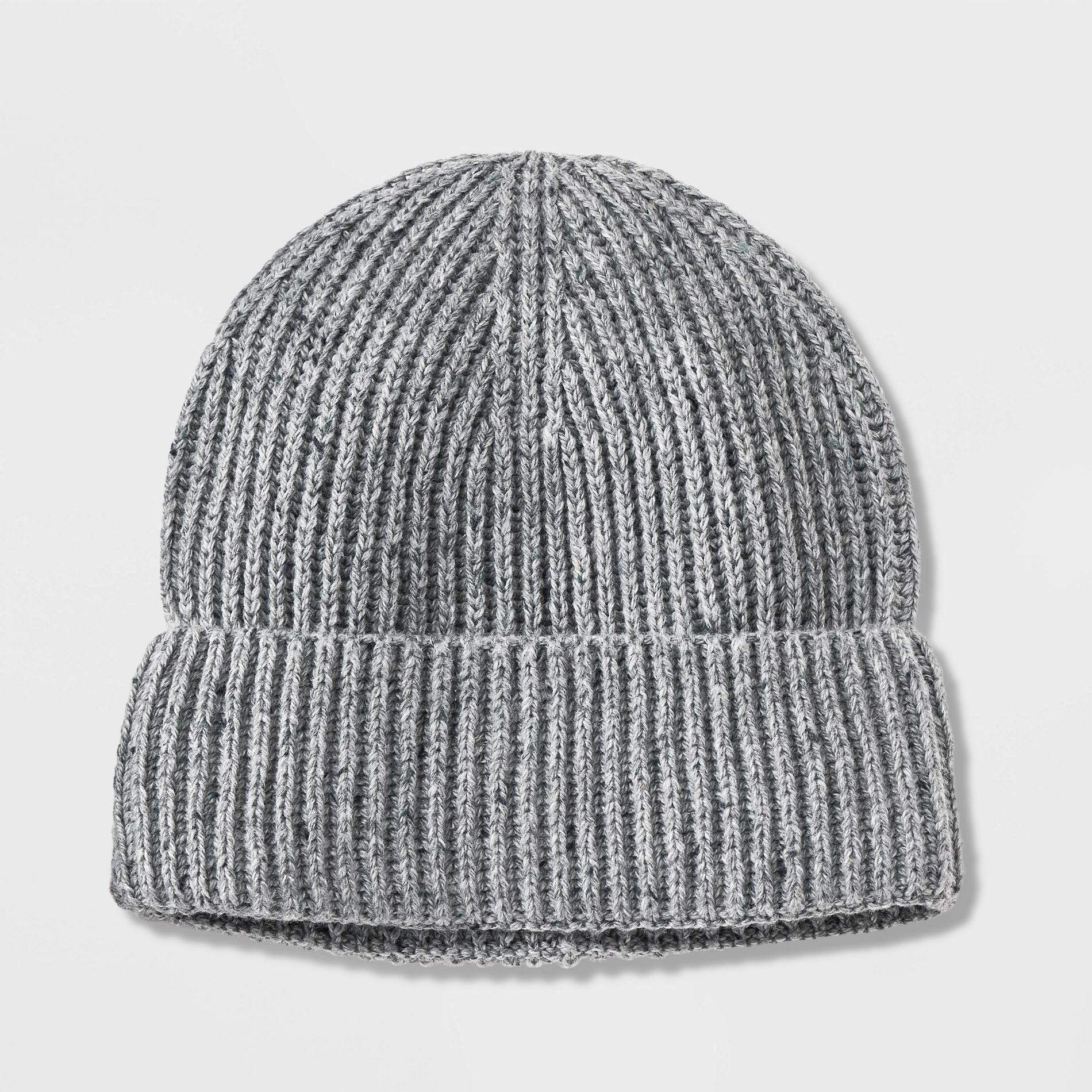 Men's Ribbed Plaited Beanie - Goodfellow & Co™
