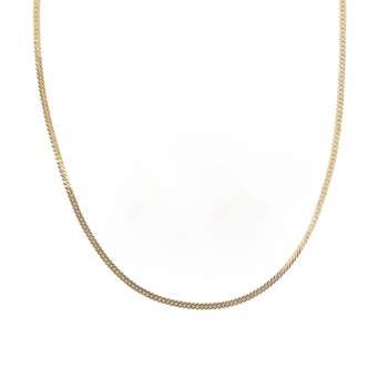Essentials | 1/4 (6 mm) Gold-Tone Snake Chain Necklace