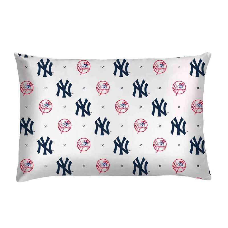 MLB New York Yankees Small X Twin Sheet Set, 3 of 4