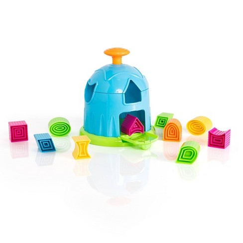 Fat Brain Toys Take Along Shape Sorter