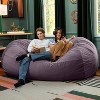 Jaxx Grand Lounger 7 Foot Bean Bag Sofa -Lush Velvet - 2 of 4