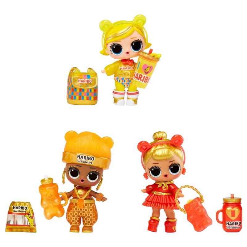 L.O.L. Surprise! Loves Mini Sweets x Haribo Deluxe - Haribo Goldbears,Accessories,Limited Edition with 3 Dolls,Haribo Goldbears Theme Collectible Doll, 5 of 8