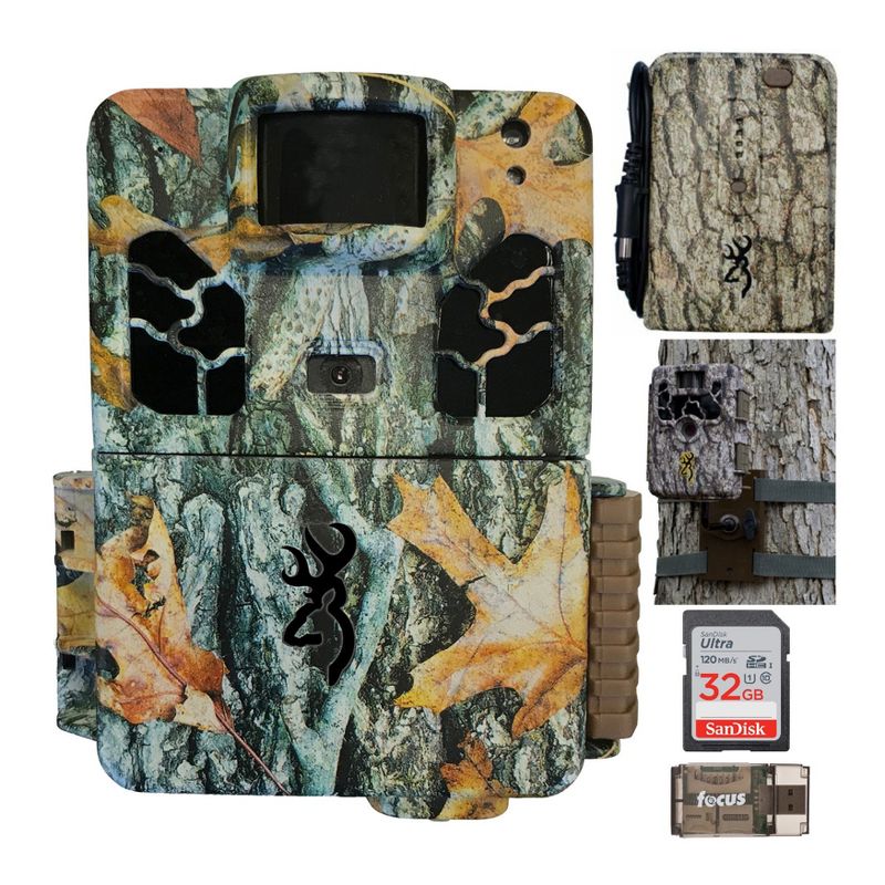 Browning Trail Cameras Dark Ops HD Pro X 20MP Trail Camera w/ Power Pack Bundle, 1 of 4