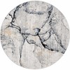 Hauteloom Fremantle Gray Marble Rug - 3 of 4