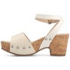 Journee Women's Vanessa Sandals - 2 of 4