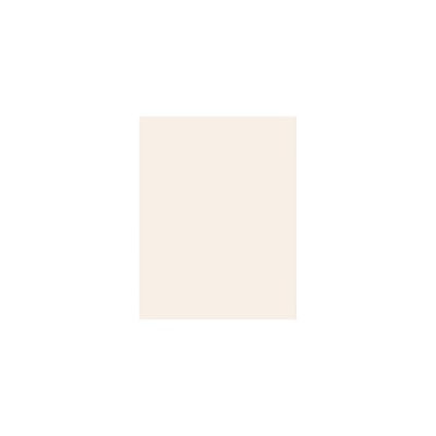 8 1/2 x 11 Cardstock - Ivory (50 Qty.)