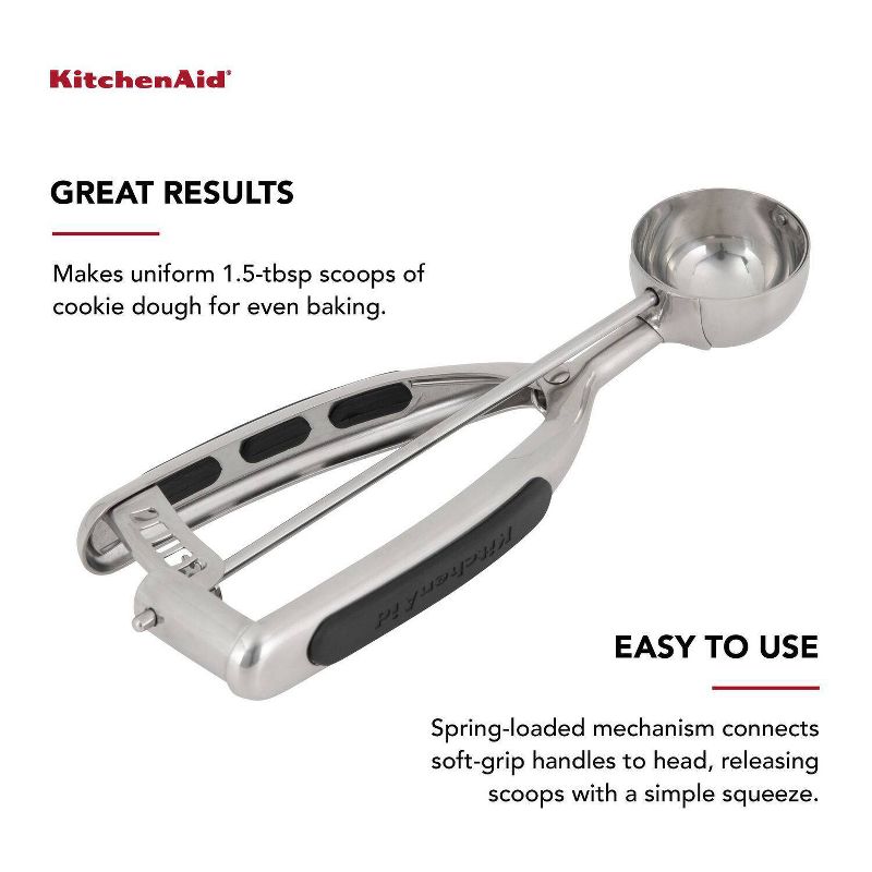 KitchenAid Set of 3 Cookie Scoops, 4 of 6