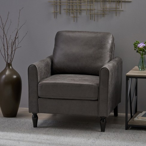 31"W Accent Chair Club Chair with Cushion-Merax - image 1 of 4