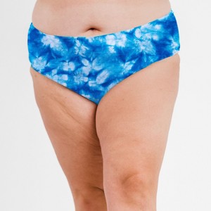 Calypsa Women's Full Coverage Bikini Bottom Plus Size - 1 of 4