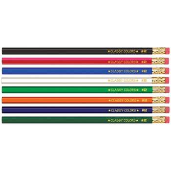 Ticonderoga Non-toxic Pencils, Assorted Neon Wood Case Colors, Set