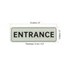 Unique Bargains Acrylic Self-Adhesive Smooth Home Business ENTRANCE Sign - 2 of 4